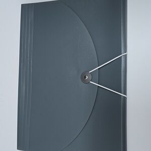 🦋 Gray 5 Pocket Accordian File Folder